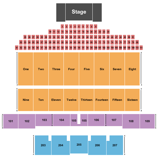 ONE Spokane Stadium Great Outdoors Seating Chart